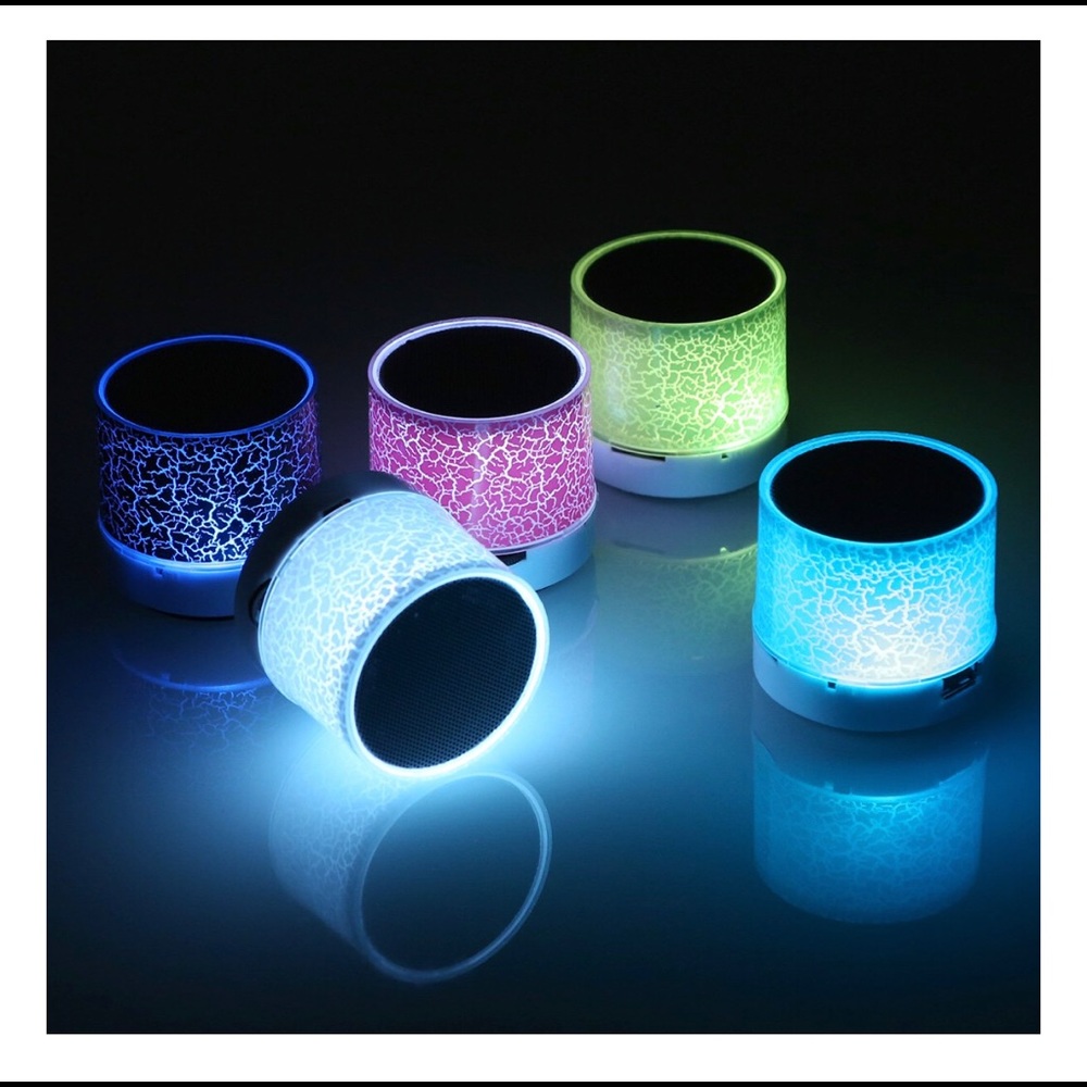 Super bass mini LED speaker bundle of 10